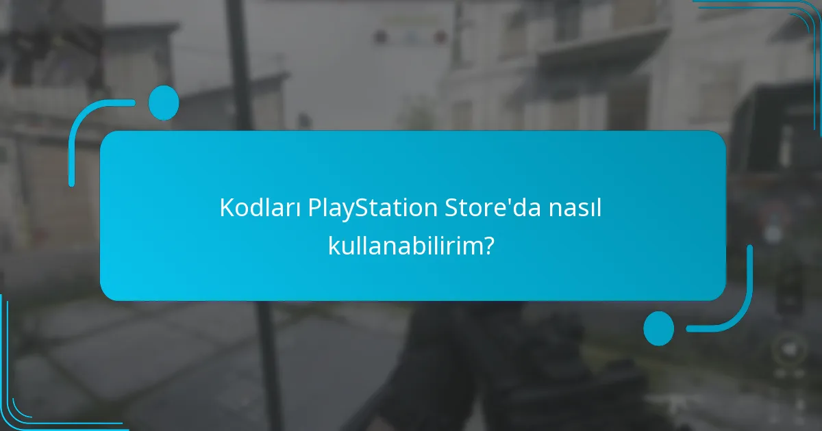PlayStation Store kodlarını nereden satın alabilirim?
