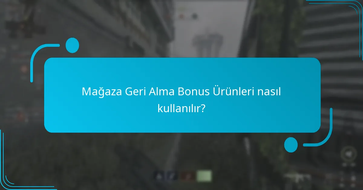 Mağaza Geri Alma Bonus Ürünleri, diğer ödül programlarıyla nasıl karşılaştırılır?