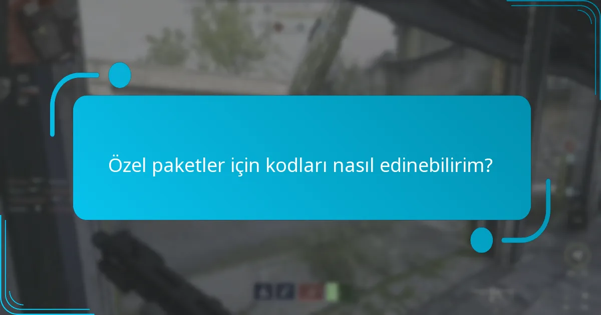 Özel paket satın almanın faydaları nelerdir?